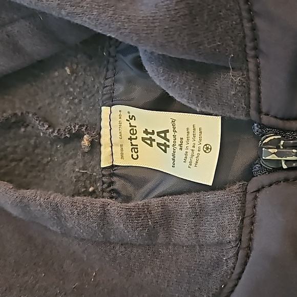 Carter'sToddler Quilted Bomber Jacket - 4T - Picture 3 of 3